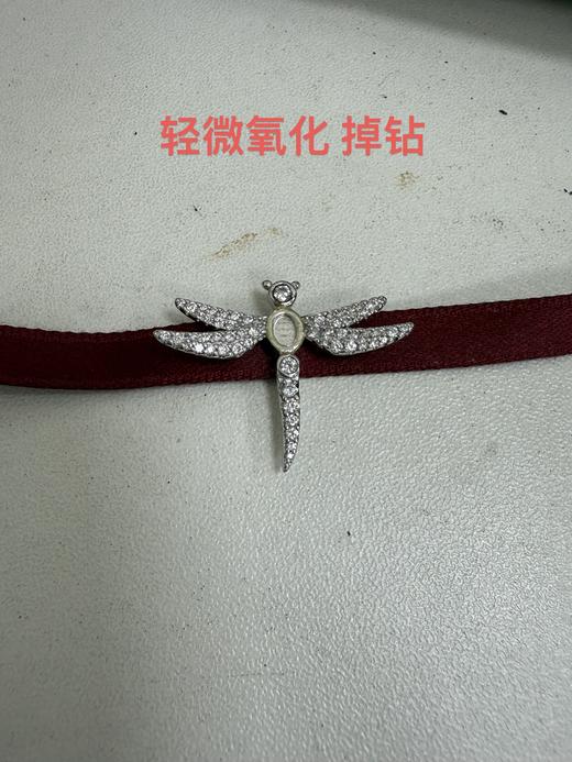 3606633299049 apm MONACO APM S925银镶晶钻红色蜻蜓缎带项圈手链 女神礼物AC3838RXKR 商品图7