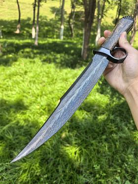 三希堂  现代刀系列  芬里尔弯刀  未开刃