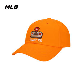 【F断码帽】【微瑕，如无货做退款处理】MLB韩国潮流时尚橙色鸭舌帽32CPRC111