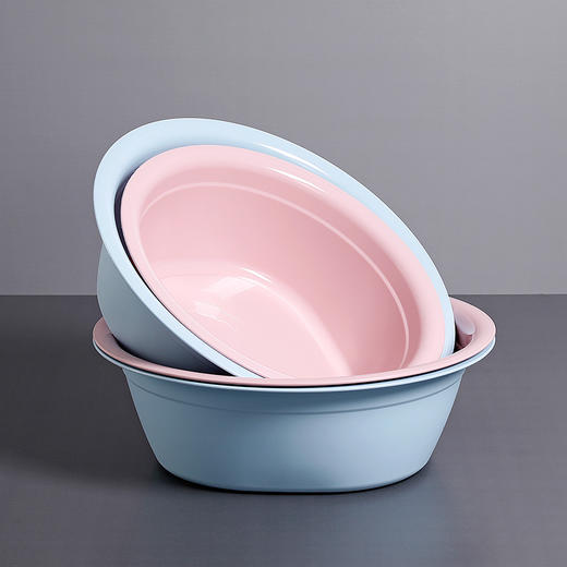 【批发】美丽雅简雅方圆脸盆颜色随机直径340mm 1件 商品图3