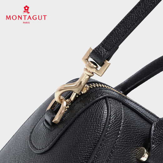 梦特娇女包手提包欧美波士顿保龄球包时尚潮流2025秋季单肩斜挎包 商品图6