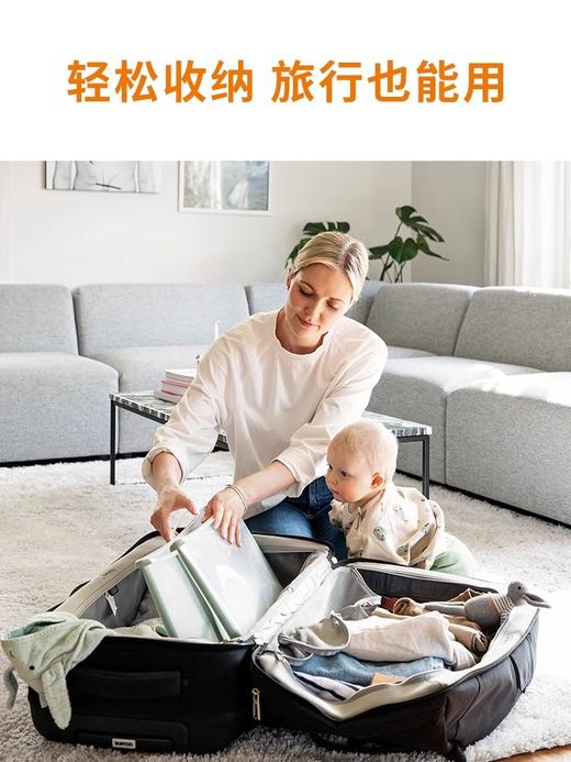 Stokke 折叠式浴盆（米奇狂欢）宝宝可折叠便携浴盆可坐可躺 商品图1