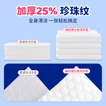 Dr.Riley宠物免洗手套猫咪狗狗干洗澡湿巾神器擦身体全身清洁祛味 8片*2包 商品图4