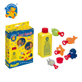 PUSTEFIX泡特飞 海洋鱼类系列泡泡 泡泡玩具 适用年龄3岁+ 安全无毒 不刺激 德国原装  869-571