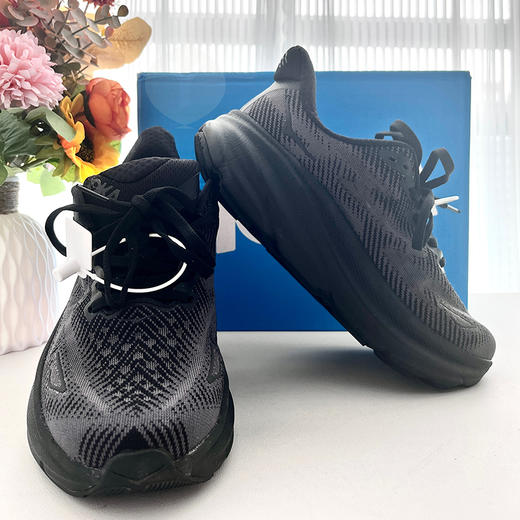 鸣星同款【减震回弹 舒适透气轻便】HOKA ONE ONE 男女鞋Clifton9公路跑步鞋 休闲厚底 商品图8