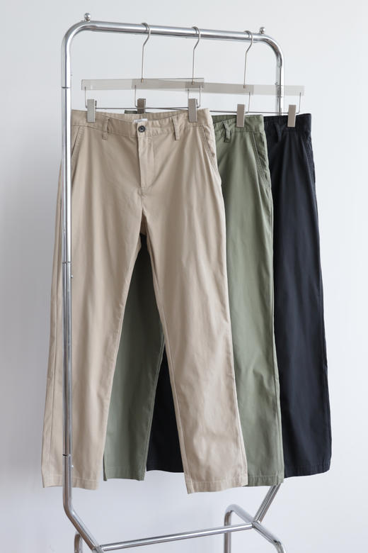 B.B夏薄款丝光棉弹斜纹男装休闲裤西裤 XXK199 商品图3