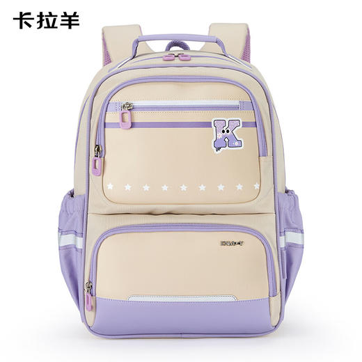 【1-6年级】卡拉羊小学生风琴书包轻便双肩包男背包 CX2254/2769 商品图2