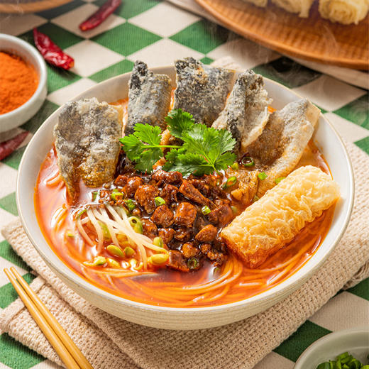 良工坊鱼皮多多肥汁米线300.5g 商品图2