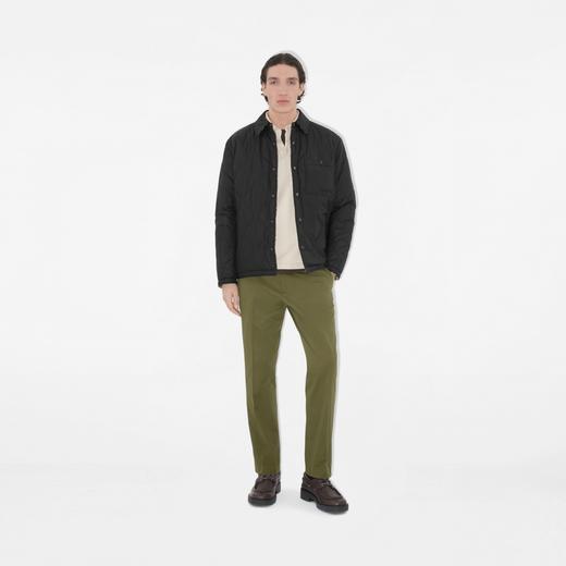 B.B夏薄款丝光棉弹斜纹男装休闲裤西裤 XXK199 商品图2