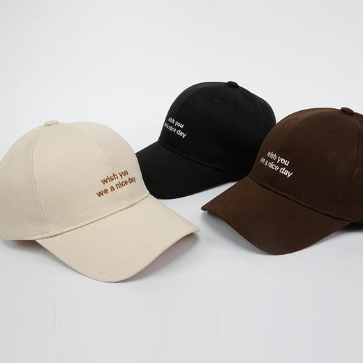 休闲简约字母绣男款棒球帽纪念日百货同款163306266 商品图1