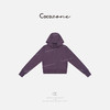 COCO ZONE 刘一一 “酱紫卫衣”连帽拉链纯色简约外套 CD2A1482 商品缩略图0