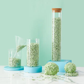 宠幸  升级2mm绿茶豆腐猫砂2.7kg*4 纯豆腐可冲厕所除臭低尘猫砂 商品图4