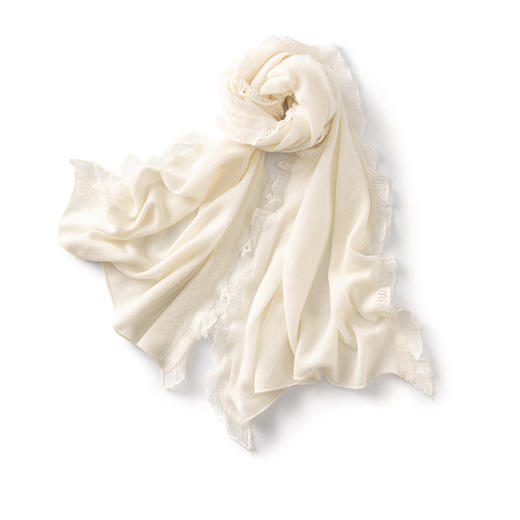 老板娘实力宠粉！重工流苏山羊绒大披肩女毯子R23050 商品图2