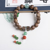 xy0427沉香+非洲翠南红回纹珠手串 商品缩略图3