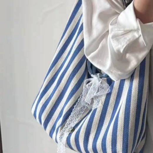 夏日双倍快乐【leos viti双面帆布包】双面帆布包 元气条纹 防水速干 商品图5