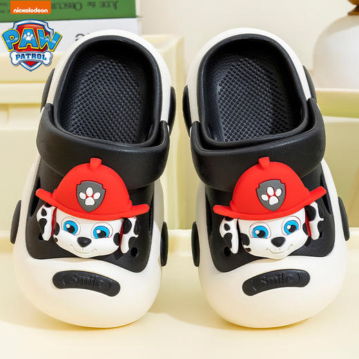 【清凉透气，轻松穿脱】汪汪队儿童洞洞鞋 男防滑防臭外穿室内 可爱可拆卸宝宝中大童凉拖鞋-QQ 商品图7