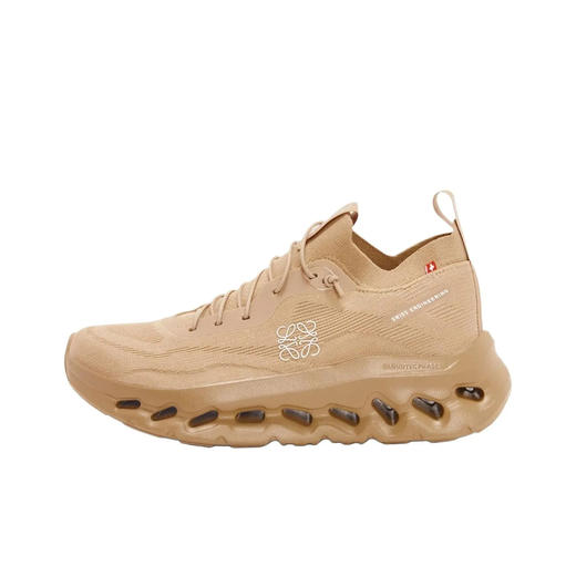 On昂跑 x LOEWE罗意威 CLOUDTILT 跑步 轻便户外平跟系带 低帮 生活休闲鞋 商品图3