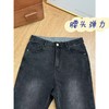 2025新品 佳佳同款【极简法则】高光磨白显瘦烟管裤牛仔带弹力时尚百搭好穿 商品缩略图1