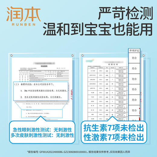 【热卖】润本RUNBEN儿童温和洁面泡泡200ml 商品图5