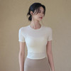 跃牌【周游世界系列】春夏新款瑜伽服女轻薄高弹透气短款晓星氨纶运动短袖T恤TP0882 商品缩略图0