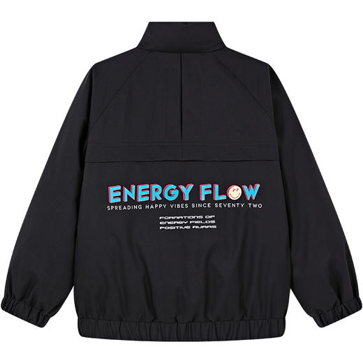 SMILEY WORLD儿童羽绒服冬季保暖儿童印花白鸭绒外套S23435Y065 商品图5