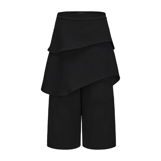 【夜雾梦境】多层次裁片拼接造型七分裙裤 商品图4