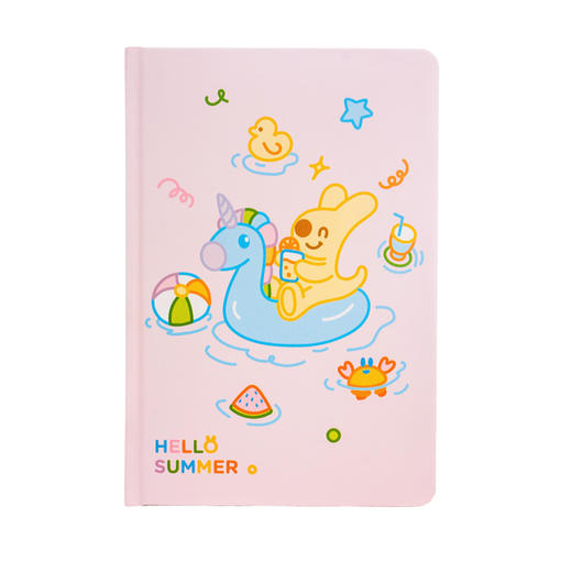 夏日系列团团硬面笔记本 商品图6