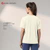 莫代尔砂洗螺纹瑜伽服宽松运动T恤短袖 DY66202 商品缩略图5