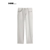 HIM漢崇 潮流做旧洗褪舒适时尚简约休闲浅色直筒牛仔裤 2026春季 商品缩略图0
