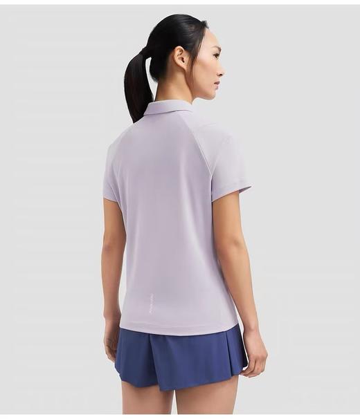 点此购买 迪桑特夏季高尔夫FIELD女士防晒修身短袖POLO衫 QK 324076 商品图10