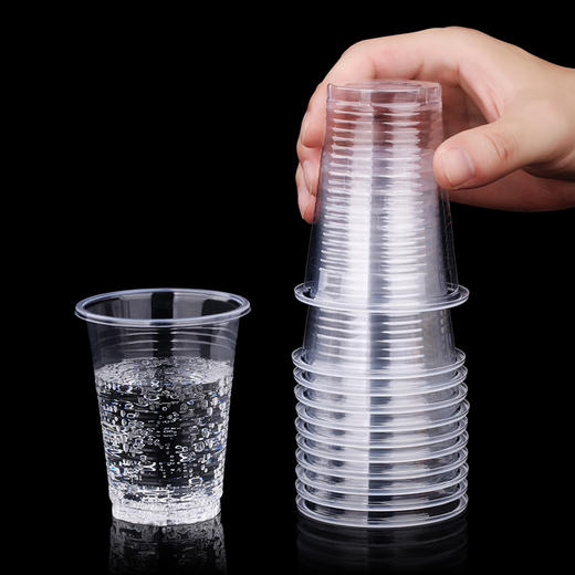 【批发】美丽雅190ML高光航空杯加厚款 100个/袋 商品图2