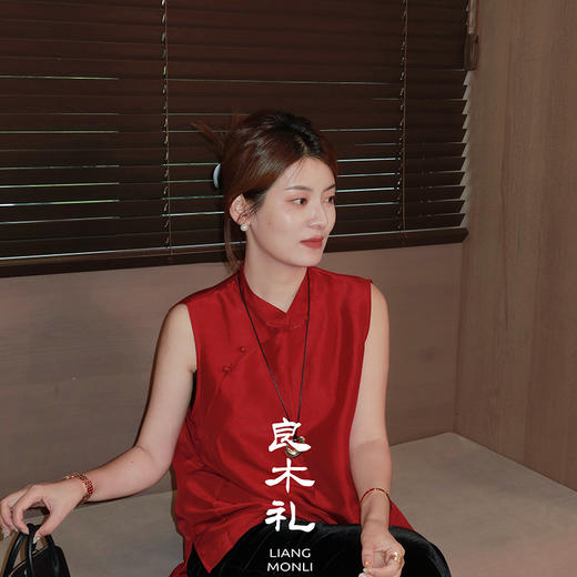 【预售7天】良木礼桑蚕丝马甲（3661） 商品图0