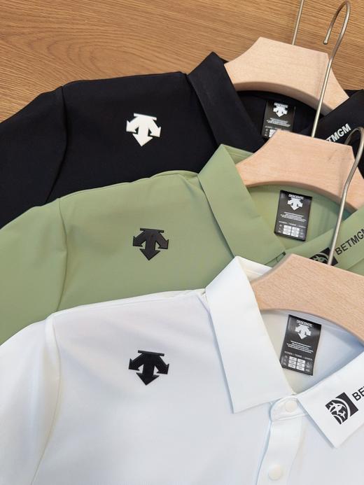 点此购买 迪桑特夏季男士高尔夫FIELD系列防晒修身短袖POLO衫 LL 324079 商品图9