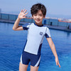 儿童泳衣男女孩新款中大童防晒泡温泉男女童分体游泳衣套装 商品缩略图1
