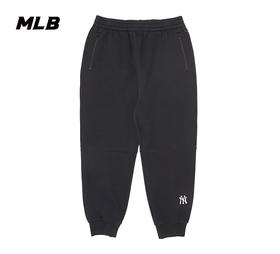 【XS断码服】【微瑕，如无货做退款处理】MLB男女同款小标24秋冬新款针织长裤束脚裤3APTB0444