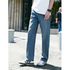 棉仓363819006-四面弹威化醋酸冷晶宽松直筒牛仔裤 商品缩略图3