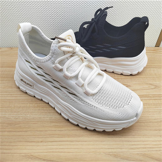 豪行夏季新款24227130运动休闲超轻低跟女鞋凉鞋网鞋 商品图3