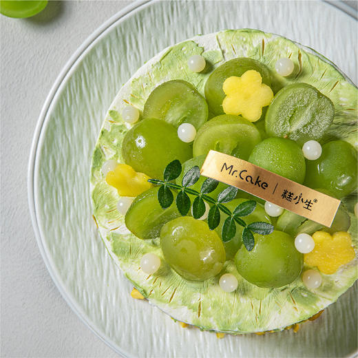 【老客户专享价】夏季新品上新-茉莉青提纯动物奶油半糖蛋糕 商品图4