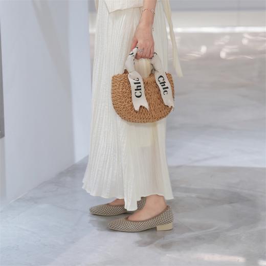 REREJOY 法式方头方跟飞织王妃鞋 商品图5