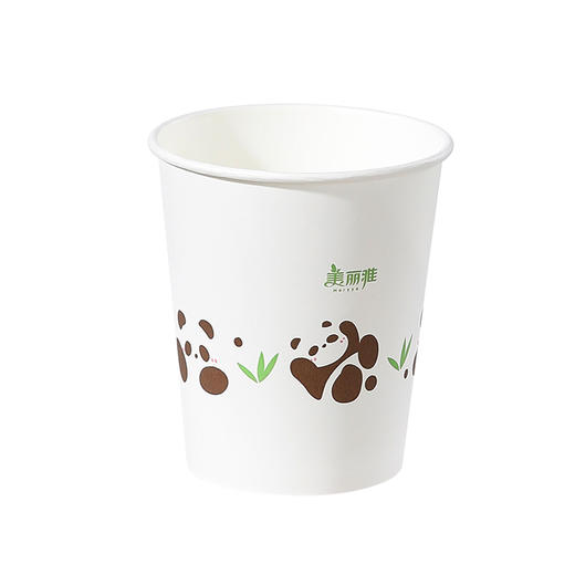 【批发】美丽雅 简语一次性加厚纸杯228ml*50只 一次性杯子耐热不渗漏 商品图3