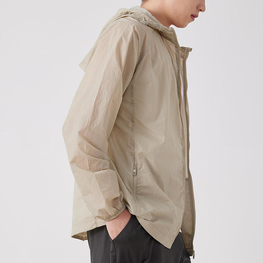 【轻氧装备】洁丽雅男士凉感防晒衣训练服透气轻薄外套夏季防紫外线 商品图2