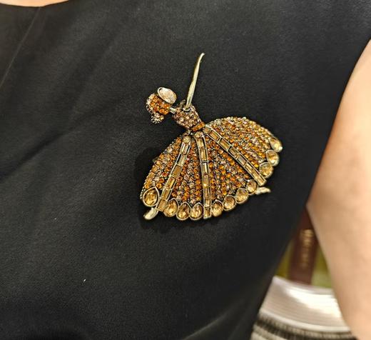 “圆舞曲“复古胸针 商品图12