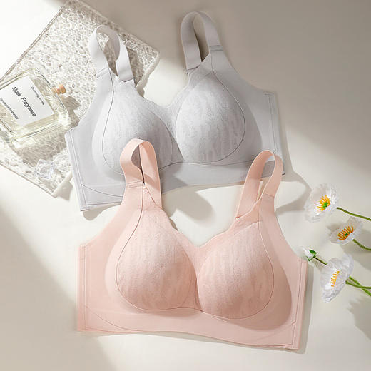提拉清香 舒适文胸(VIP) 【反重力提拉聚拢防下垂】舒适无痕收副乳无钢圈文胸 商品图9