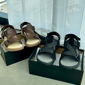 710-6 男士休闲魔术贴凉鞋