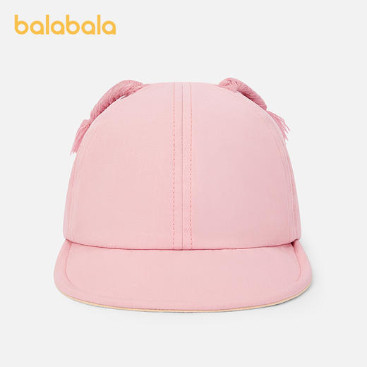 巴拉巴拉婴童帽子宝宝全棉耳朵软沿帽子舒适萌趣可爱 商品图1