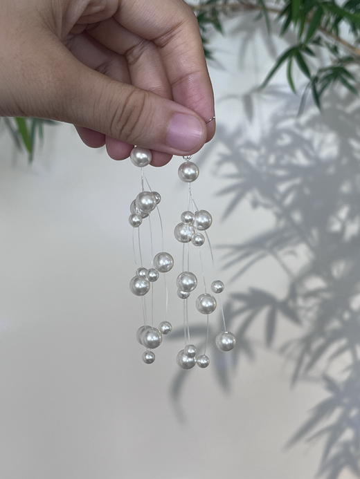 铜合金 玻璃 满天星耳钉 耳饰 22326 商品图3