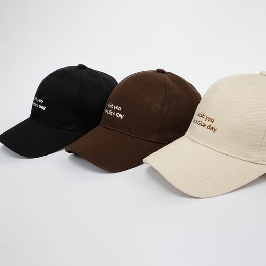 休闲简约字母绣男款棒球帽纪念日百货同款163306266 商品图0