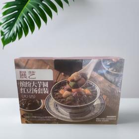 展艺 缤纷大芋圆红豆汤套装 800g/盒