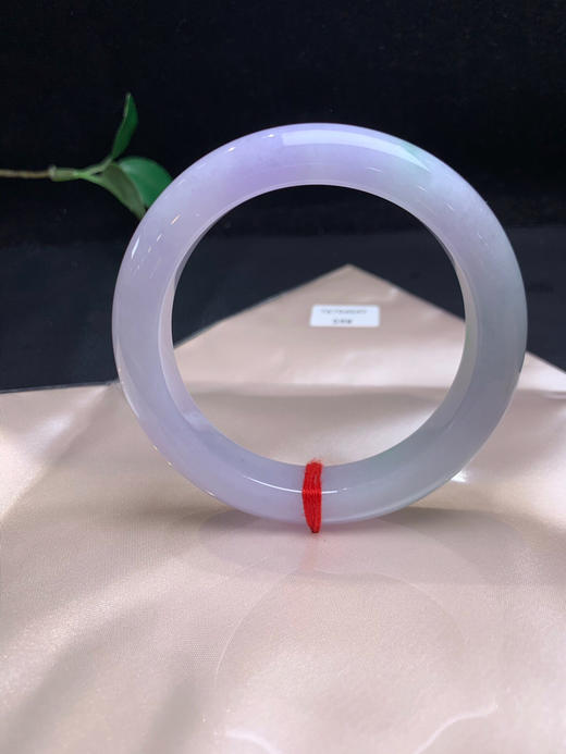 620461，58.8春彩手镯 ，淡紫罗兰底色 一截飘清新绿底，清新干净，底妆很细腻 商品图2