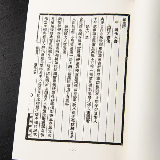 【绝版好书】《文征明题画诗》32开158页，台湾学海出版社初版 商品图4